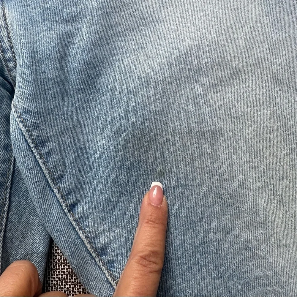 Levis Ribcage Straight Ankle Jeans in  Blue Sz 29 - Picture 12 of 13